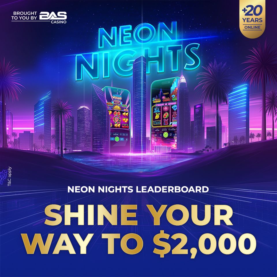 Neon Nights Leaderboard Shine your way to $2,000